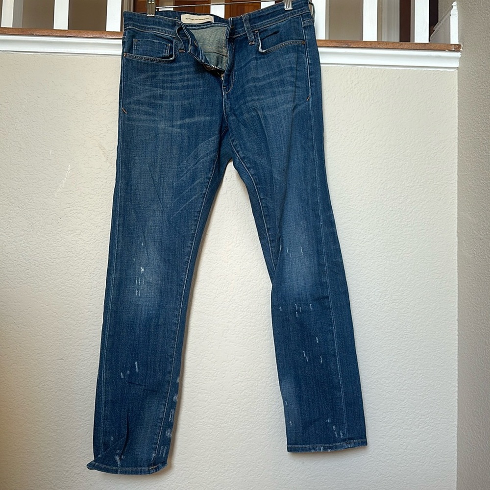 2/$30 Anthropologie midwash jeans